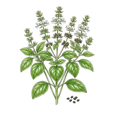 Basil (Sweet) essential oil
